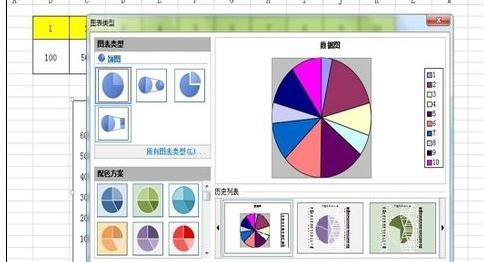 WPS表格曲线对比图表绘制步骤