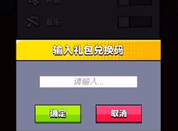 兑换码输入演示图