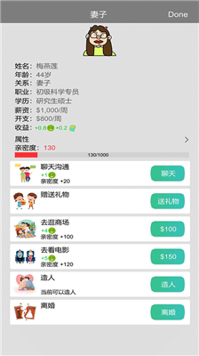 多结局展示示意图