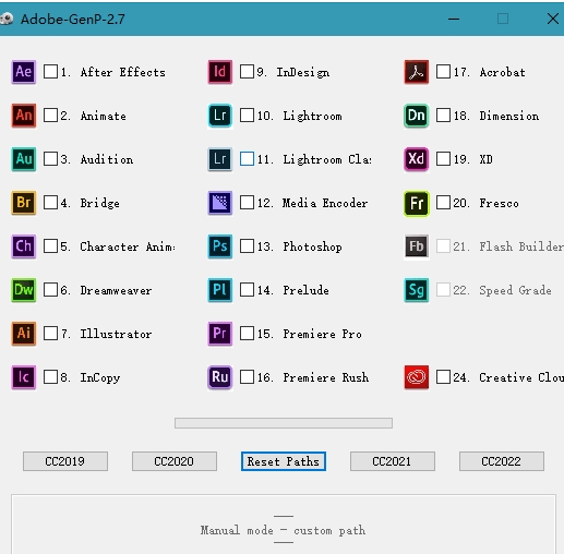 Adobe GenP 2022u514du8d39u8865u4e01 