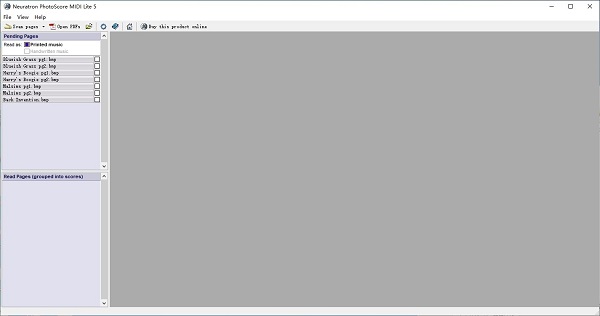 操作界面示意图