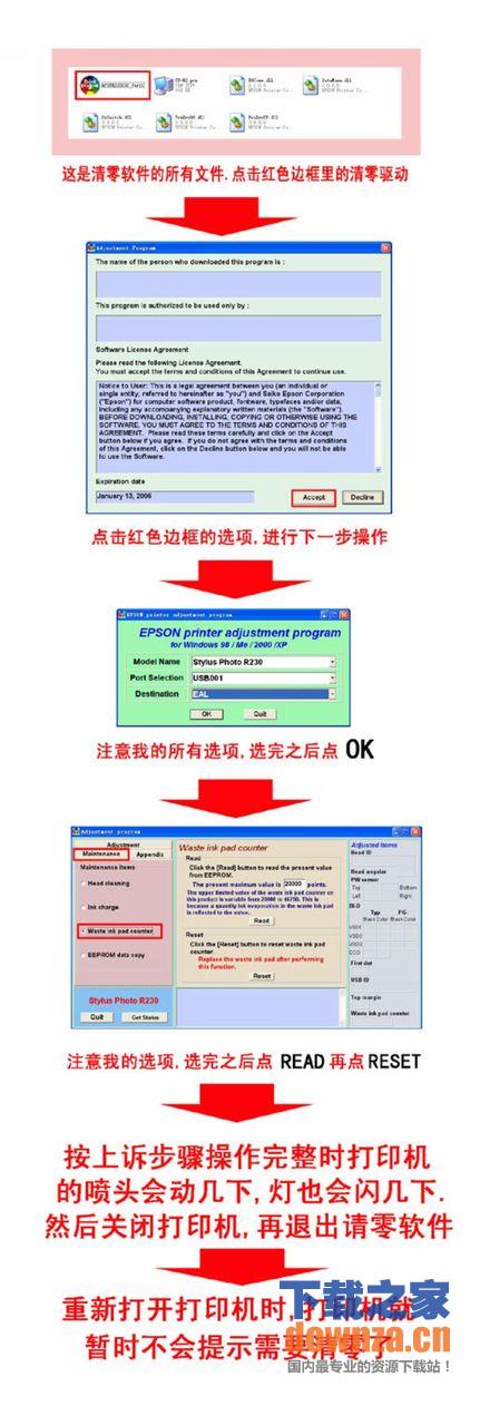 功能选项示意图