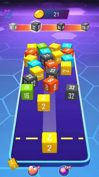 方块2048游戏